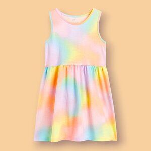 H&M Multicolor Halo SuperSoft Sleeveless dress 100% Cotton Sting free frocks